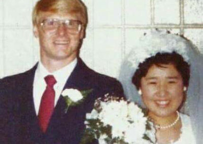 Joel and Megumi Lindstrom Blessing 1982