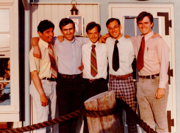 Larry Krisnek MFT brothers: Dominic, Richard Panzier, Robert Brown, John Means Texas 1975
