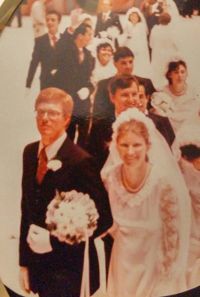 Paul and Nancy Bulow Blessing 1982